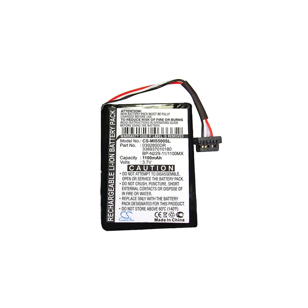 GPS, Batería del Navegador Mitac CS-MIS500SL