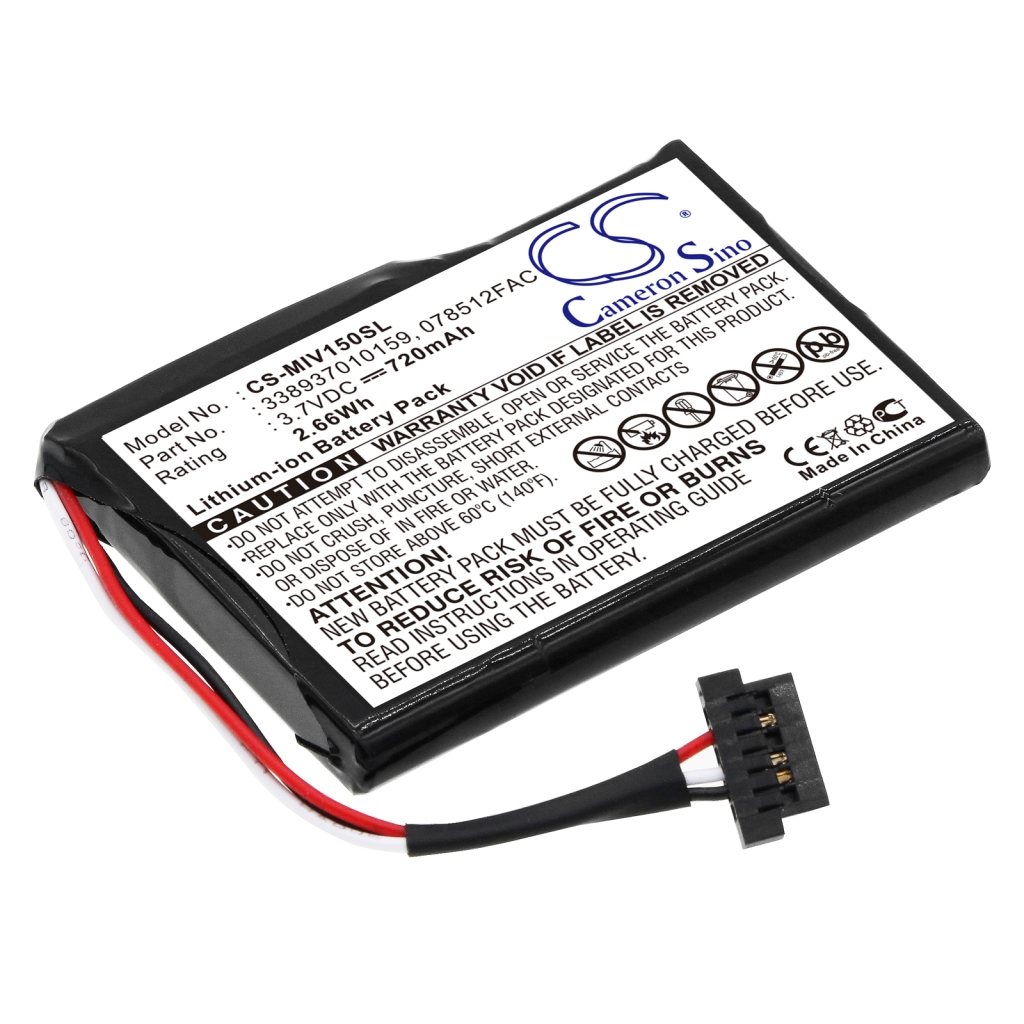 GPS, Batería del Navegador Mitac CS-MIV150SL