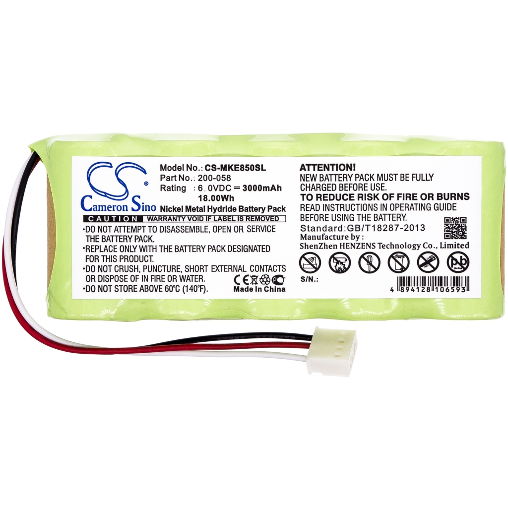 Batería para herramientas eléctricas Panametrics Magna-Mike 8500