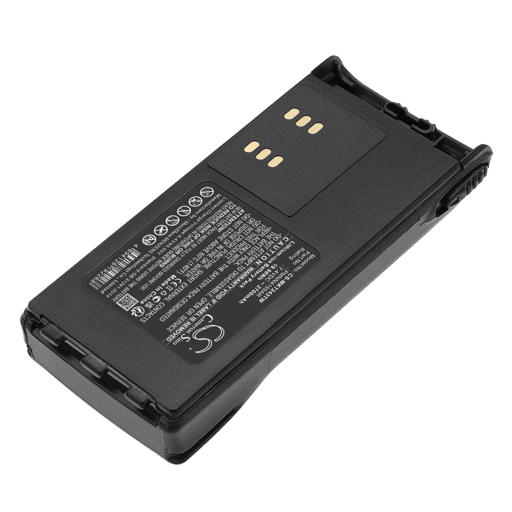 Batería de radio de dos vías Motorola CS-MKT243TW