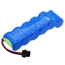 Reemplazo de batería compatible para Micro medical 69100700,B11554,MLA5009