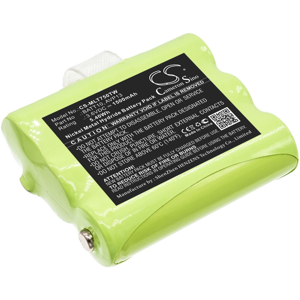 Batería de radio de dos vías Midland CS-MLT750TW
