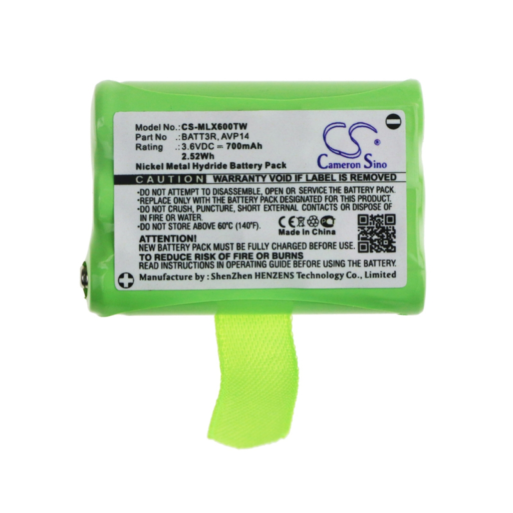Batería de radio de dos vías Midland CS-MLX600TW