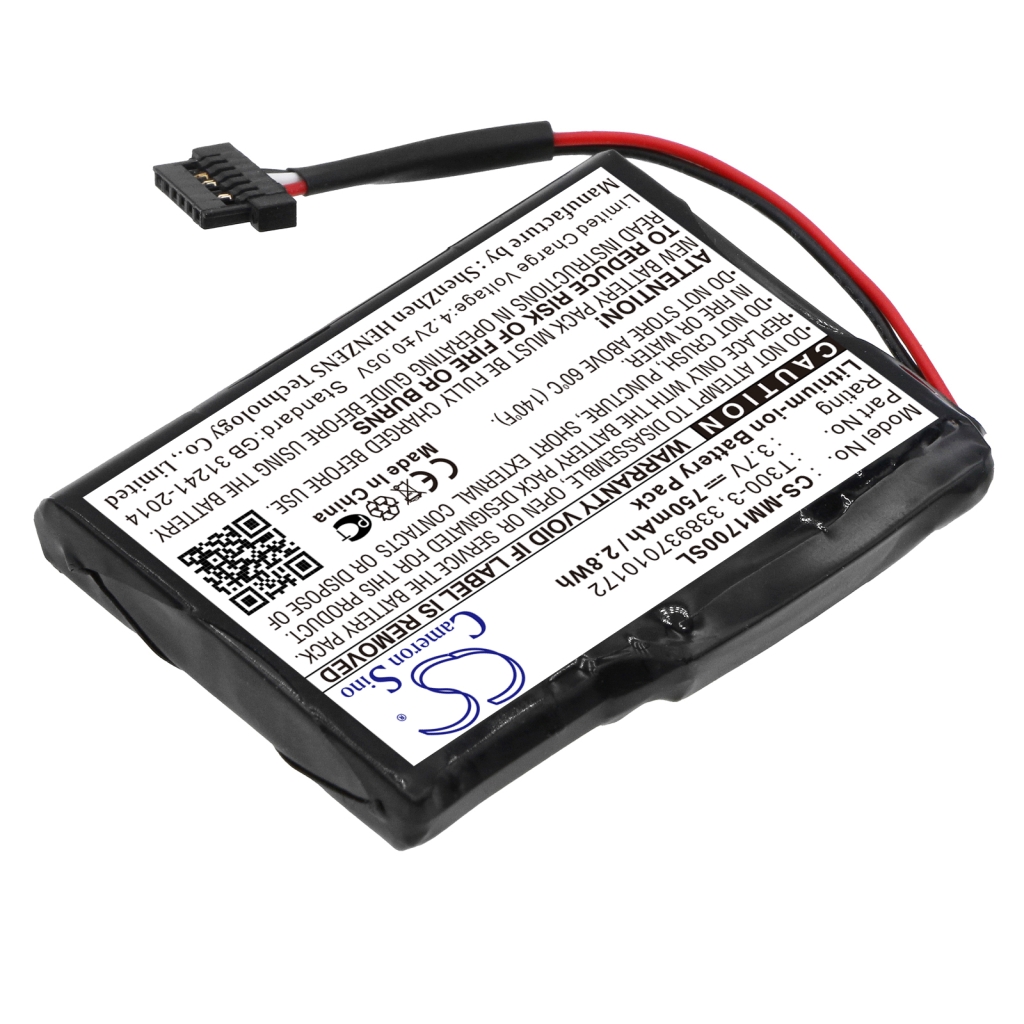 GPS, Batería del Navegador Magellan CS-MM1700SL