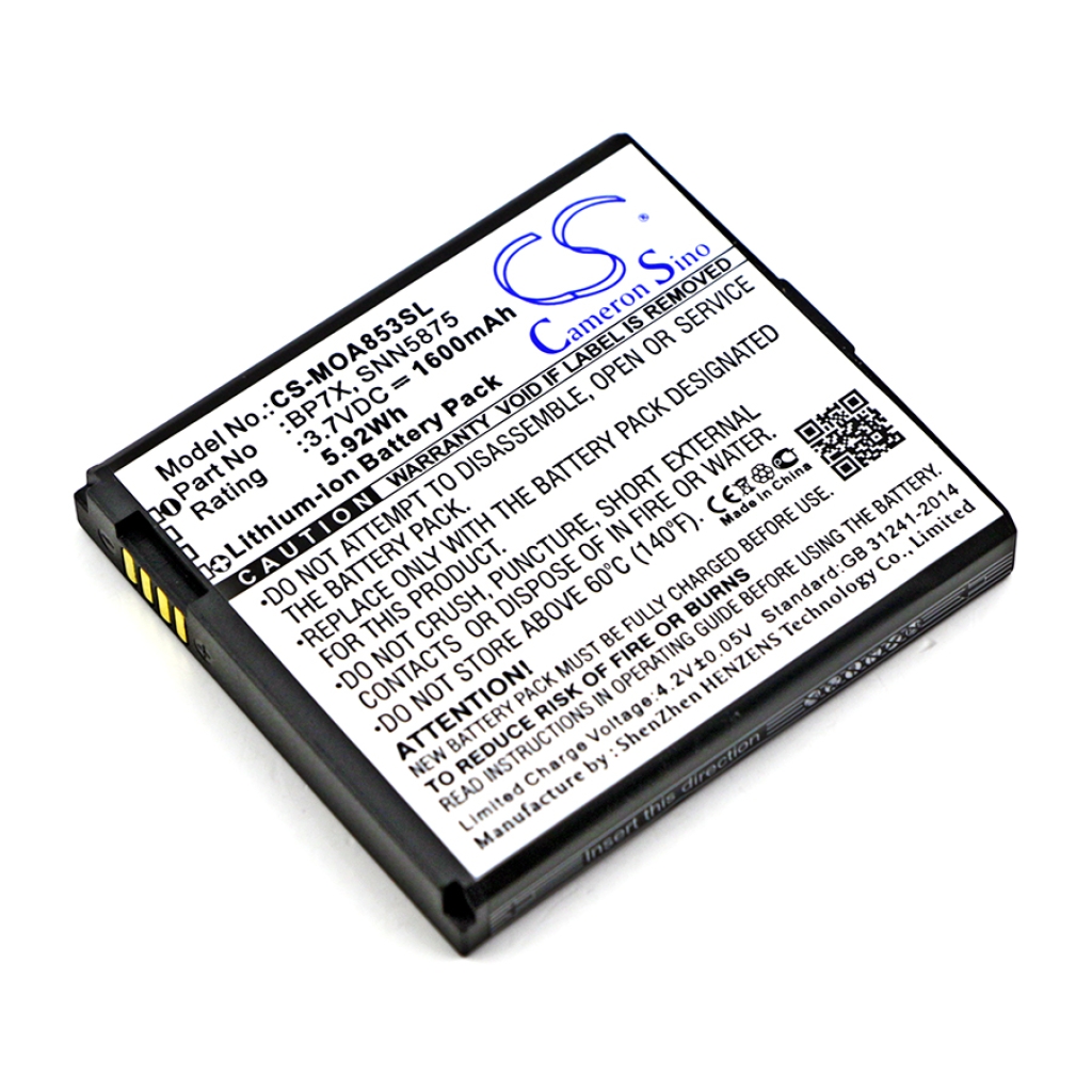 Batería del teléfono móvil Motorola XT711