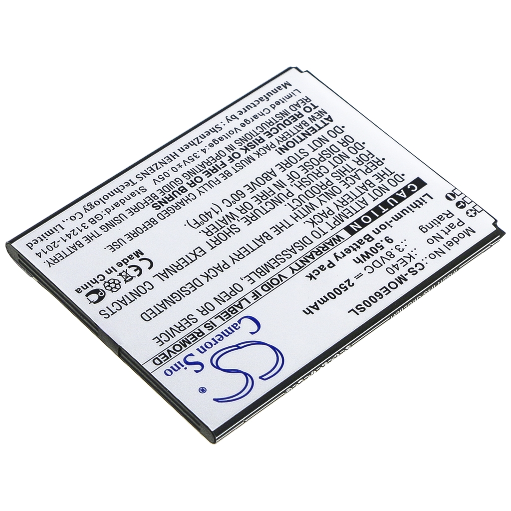 Batería del teléfono móvil Motorola CS-MOE600SL