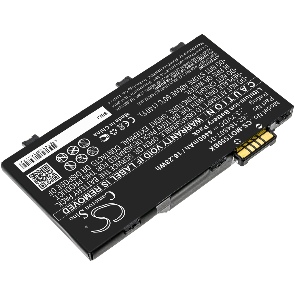 Batería de código de barras, escáner Zebra RFD8500