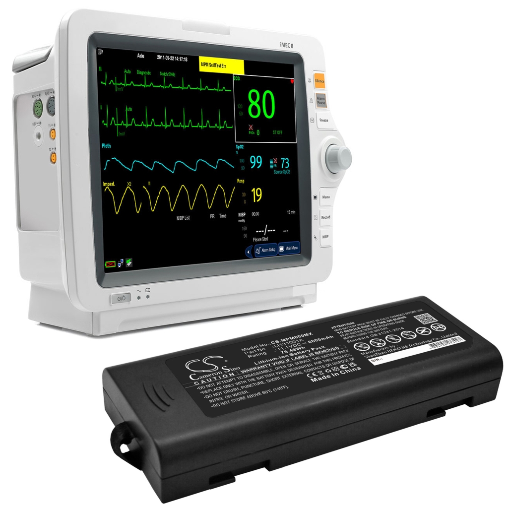 Batería Médica Mindray IPM12
