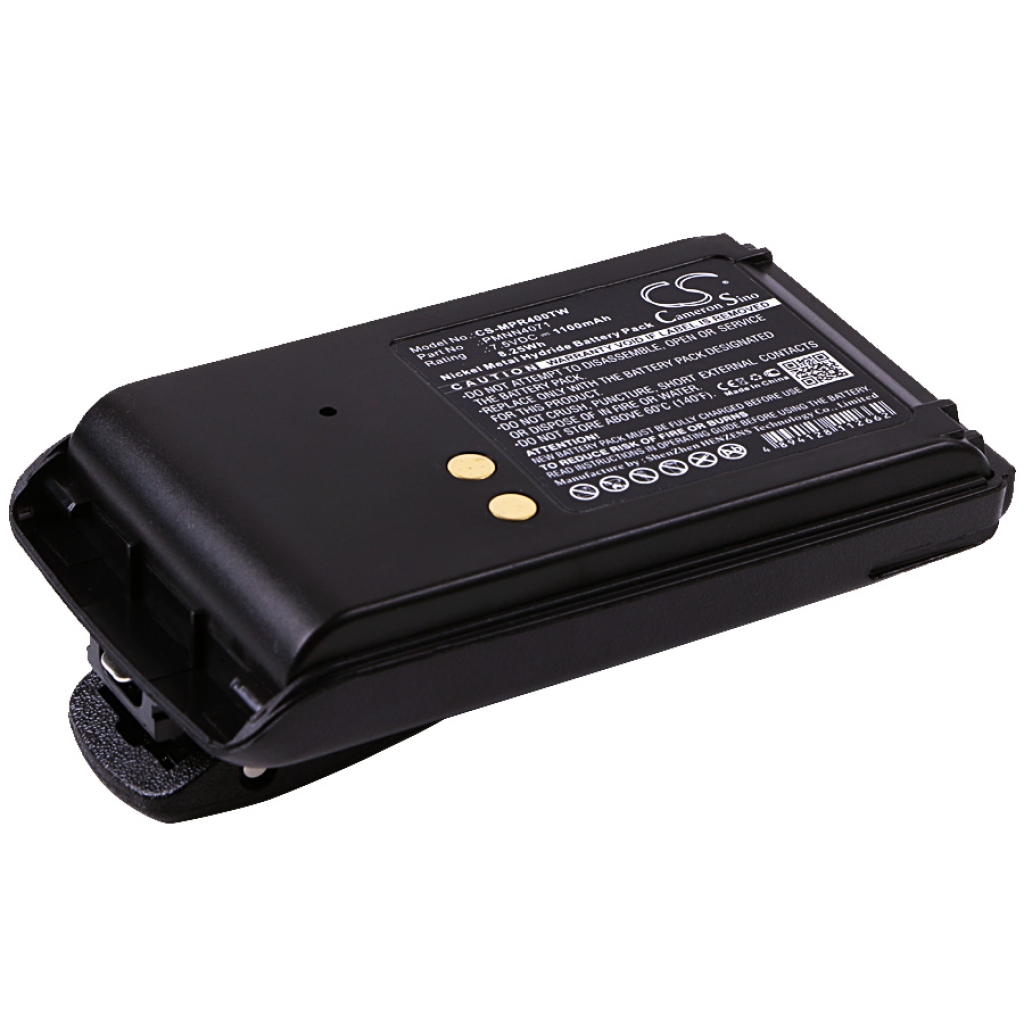 Batería de radio de dos vías Motorola CS-MPR400TW