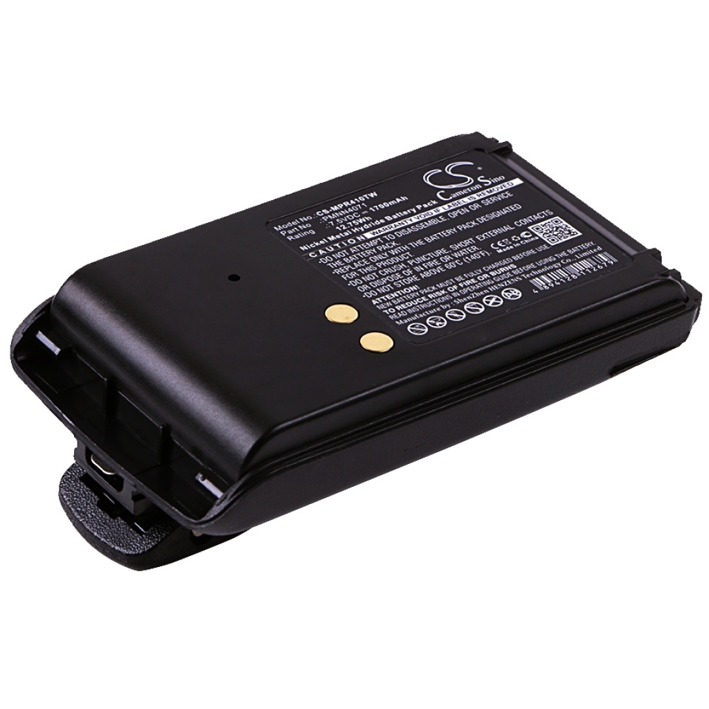 Batería de radio de dos vías Motorola CS-MPR410TW