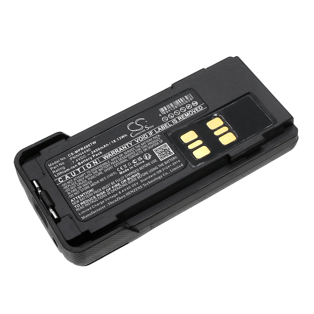 Batería de radio de dos vías Motorola CS-MPR490TW