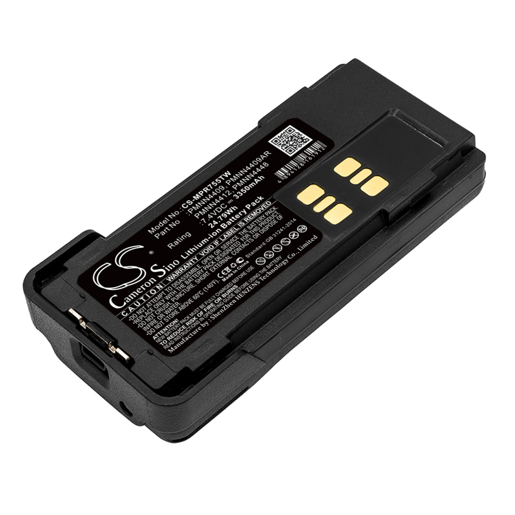 Batería de radio de dos vías Motorola CS-MPR755TW