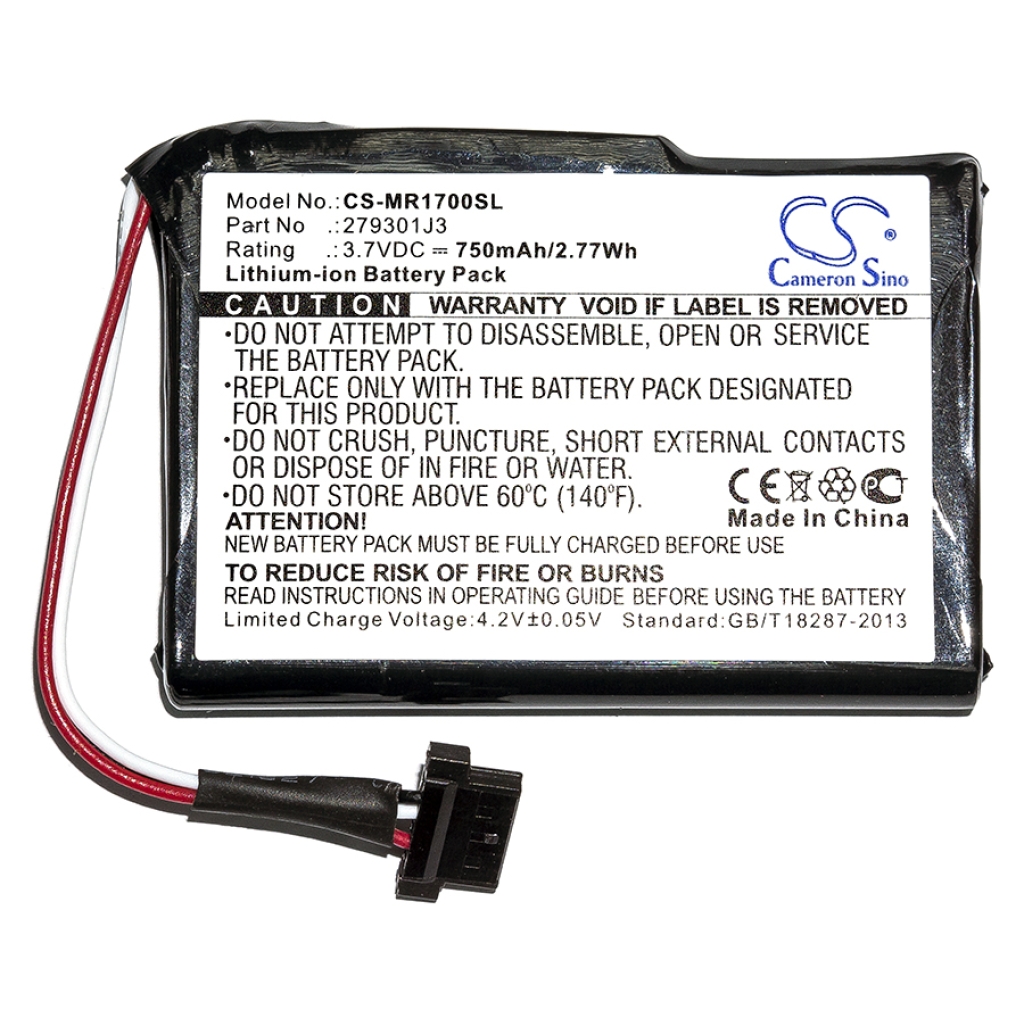 GPS, Batería del Navegador Magellan CS-MR1700SL