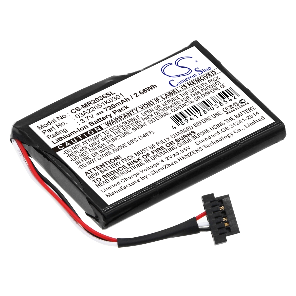 GPS, Batería del Navegador Magellan CS-MR2036SL