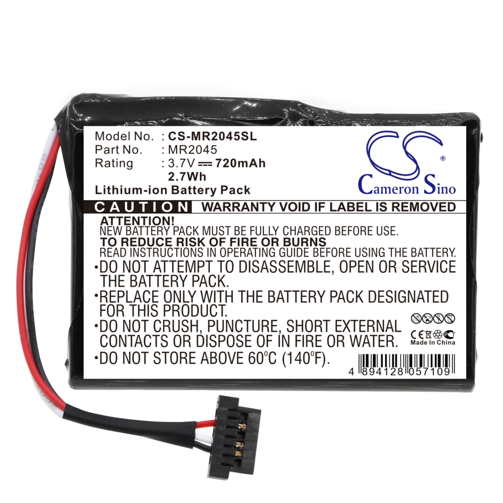 GPS, Batería del Navegador Magellan CS-MR2045SL