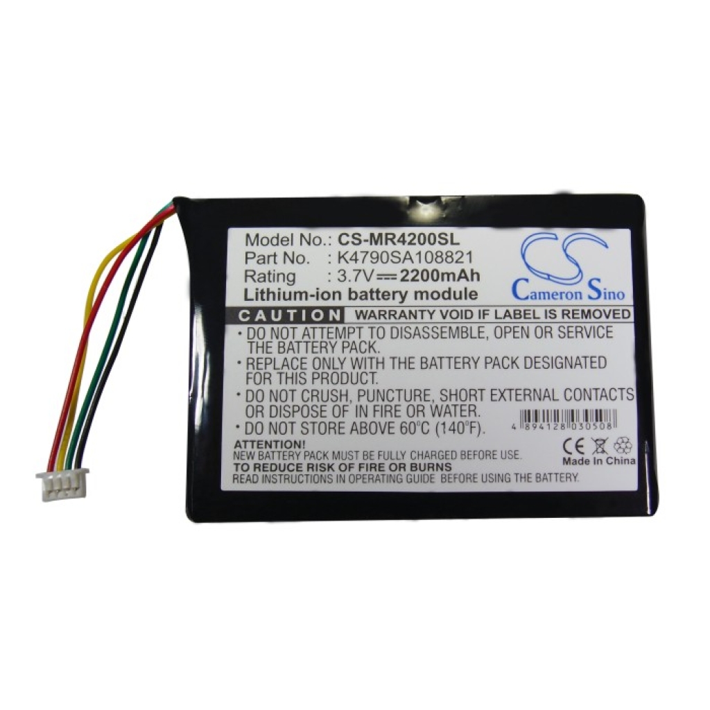 GPS, Batería del Navegador Magellan CS-MR4200SL