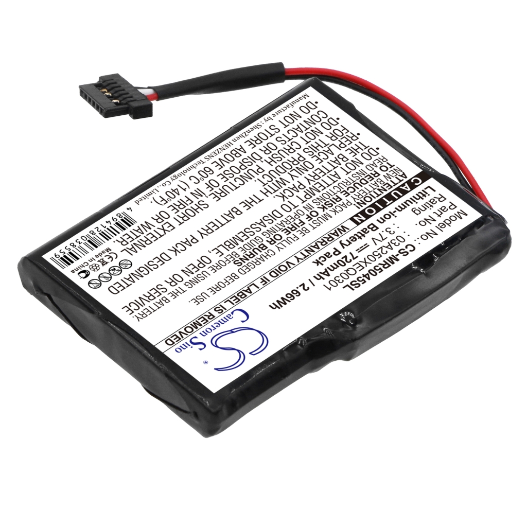 GPS, Batería del Navegador Magellan CS-MR5045SL