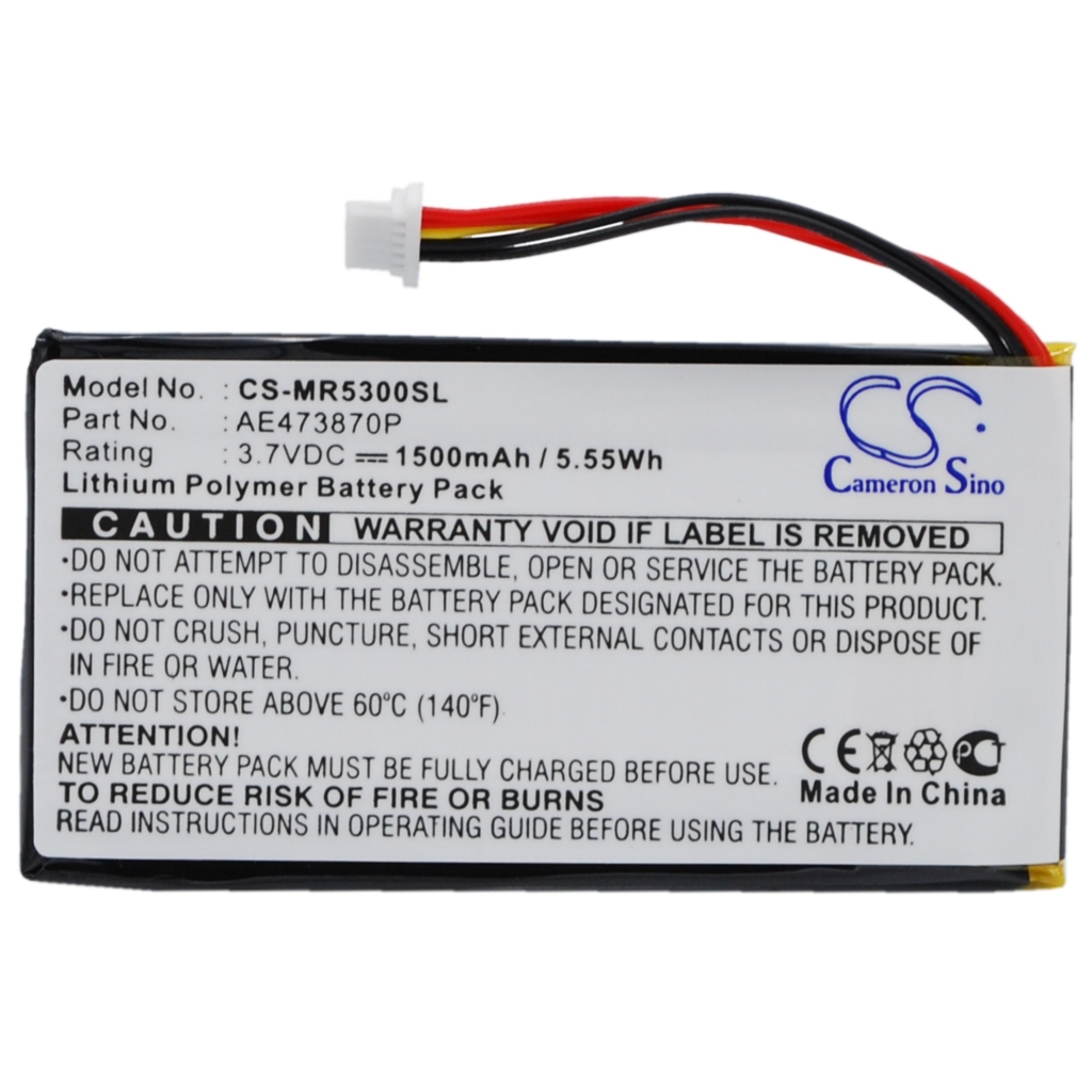 GPS, Batería del Navegador Magellan CS-MR5300SL
