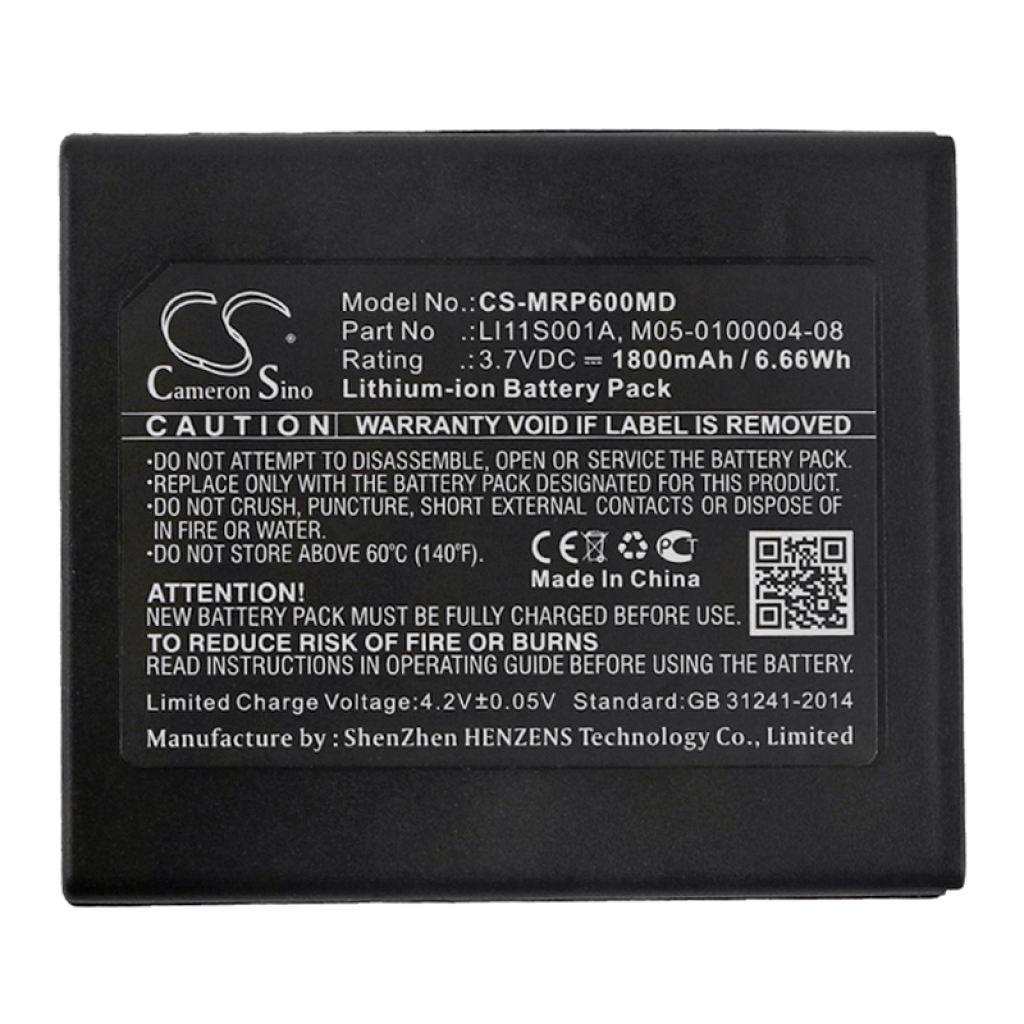 Batería Médica Mindray CS-MRP600MD