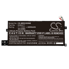 Reemplazo de batería compatible para Mechrevo SSBS77