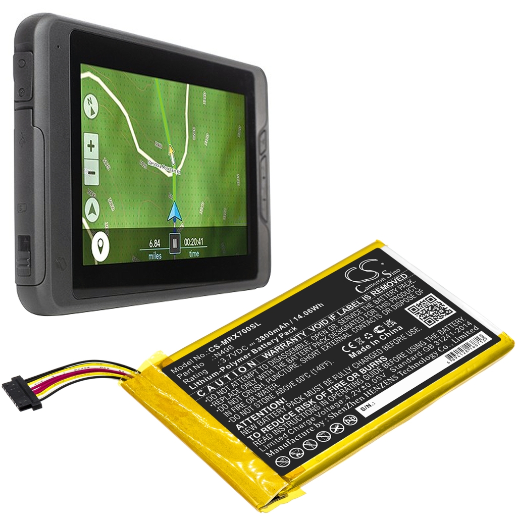 GPS, Batería del Navegador Magellan CS-MRX700SL