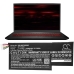 Batería para portátil MSI CS-MSF630NB