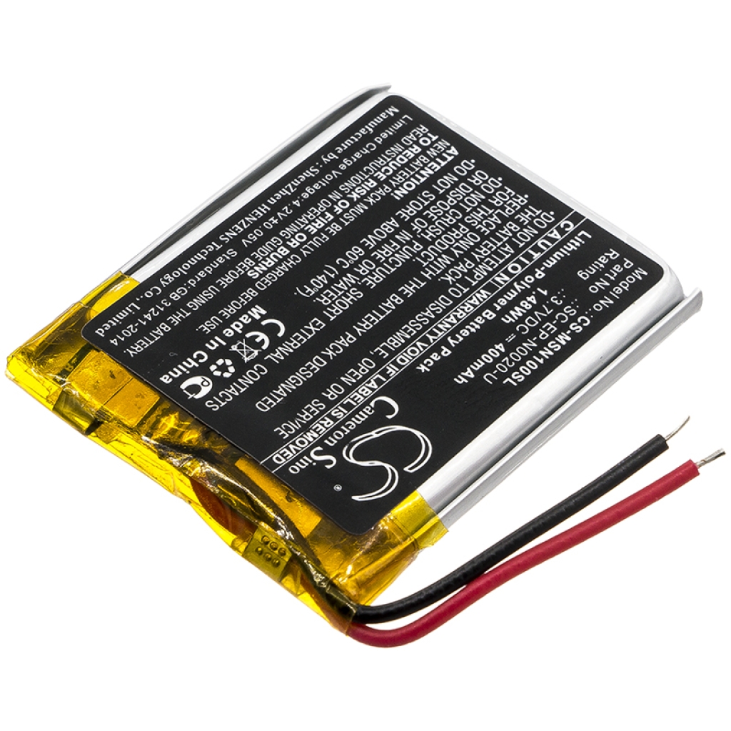 Batería para auriculares inalámbricos Monster CS-MSN100SL