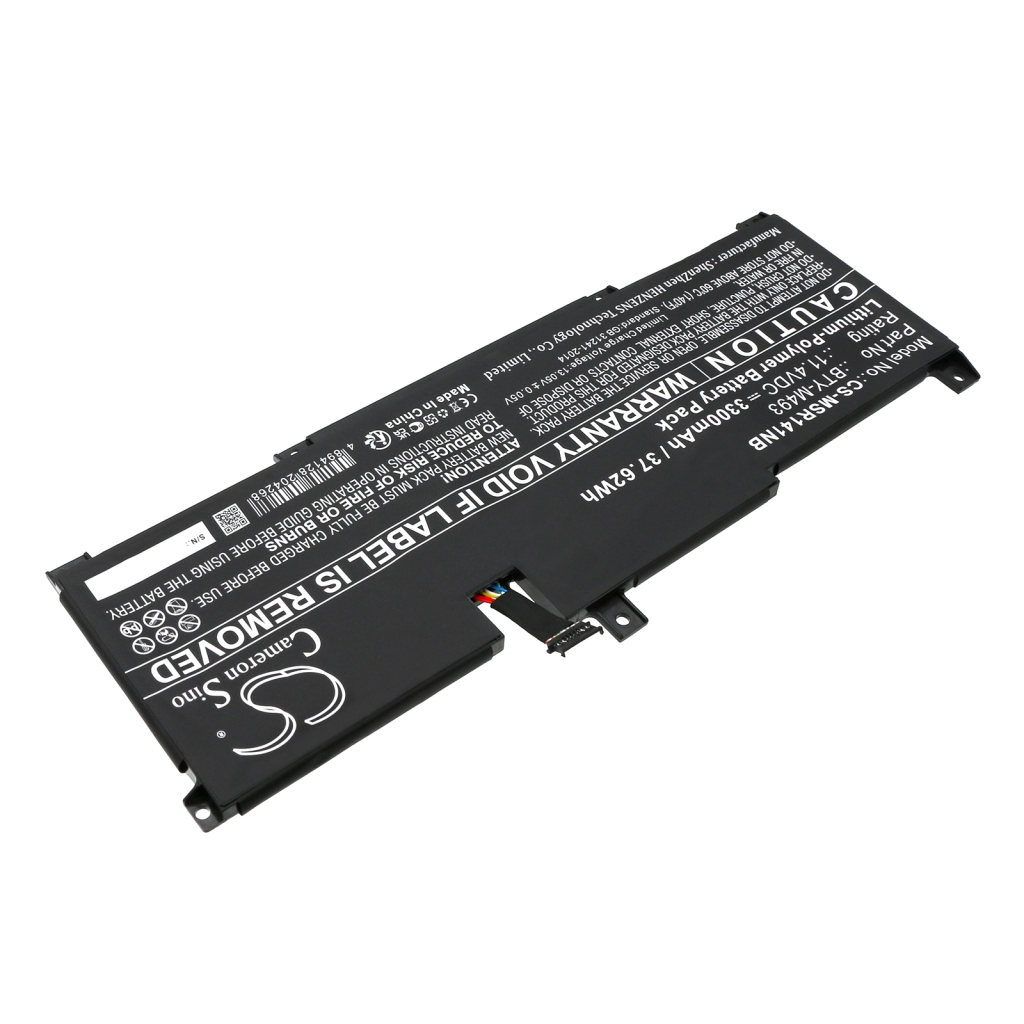 Batería para portátil MSI CS-MSR141NB