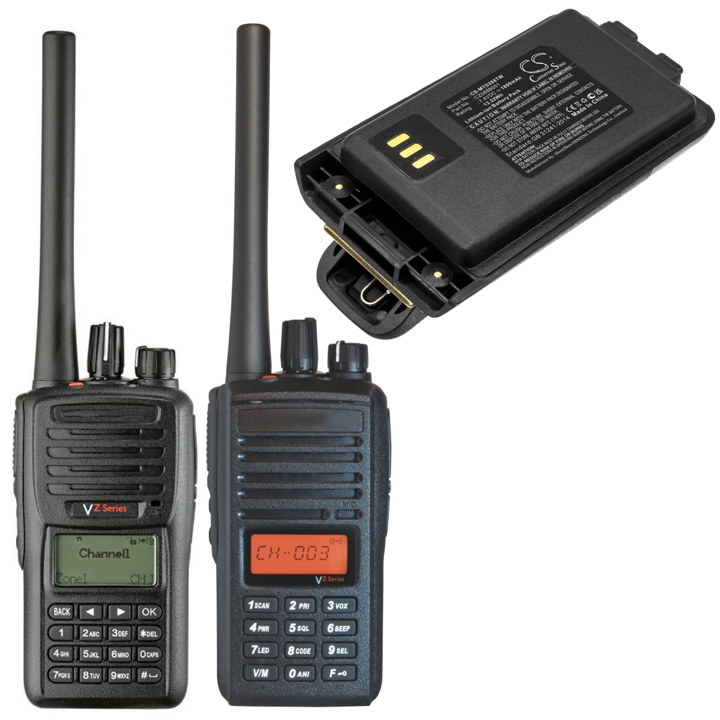 Batería de radio de dos vías Vertex VX-D281