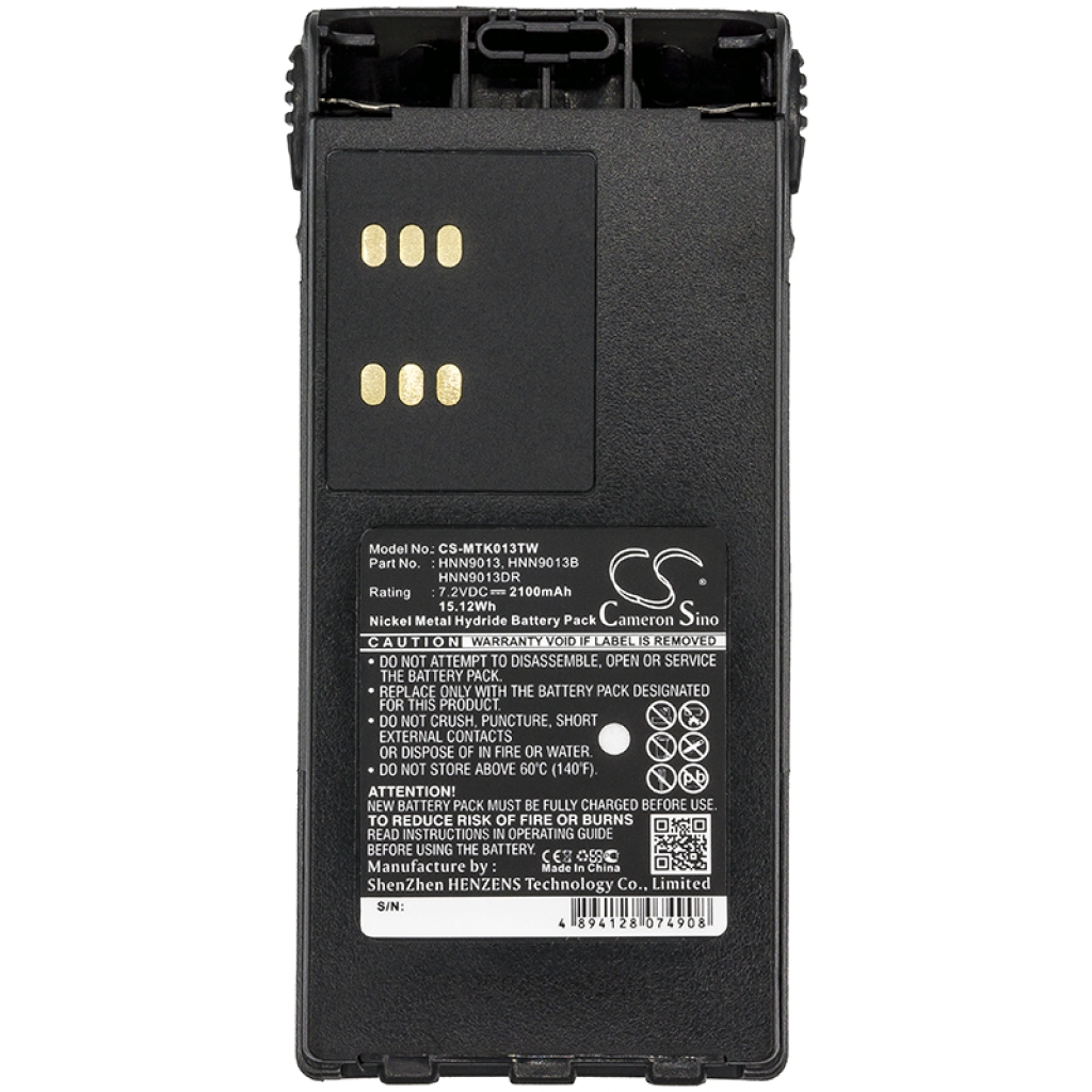 Batería de radio de dos vías Motorola HT1250.LS