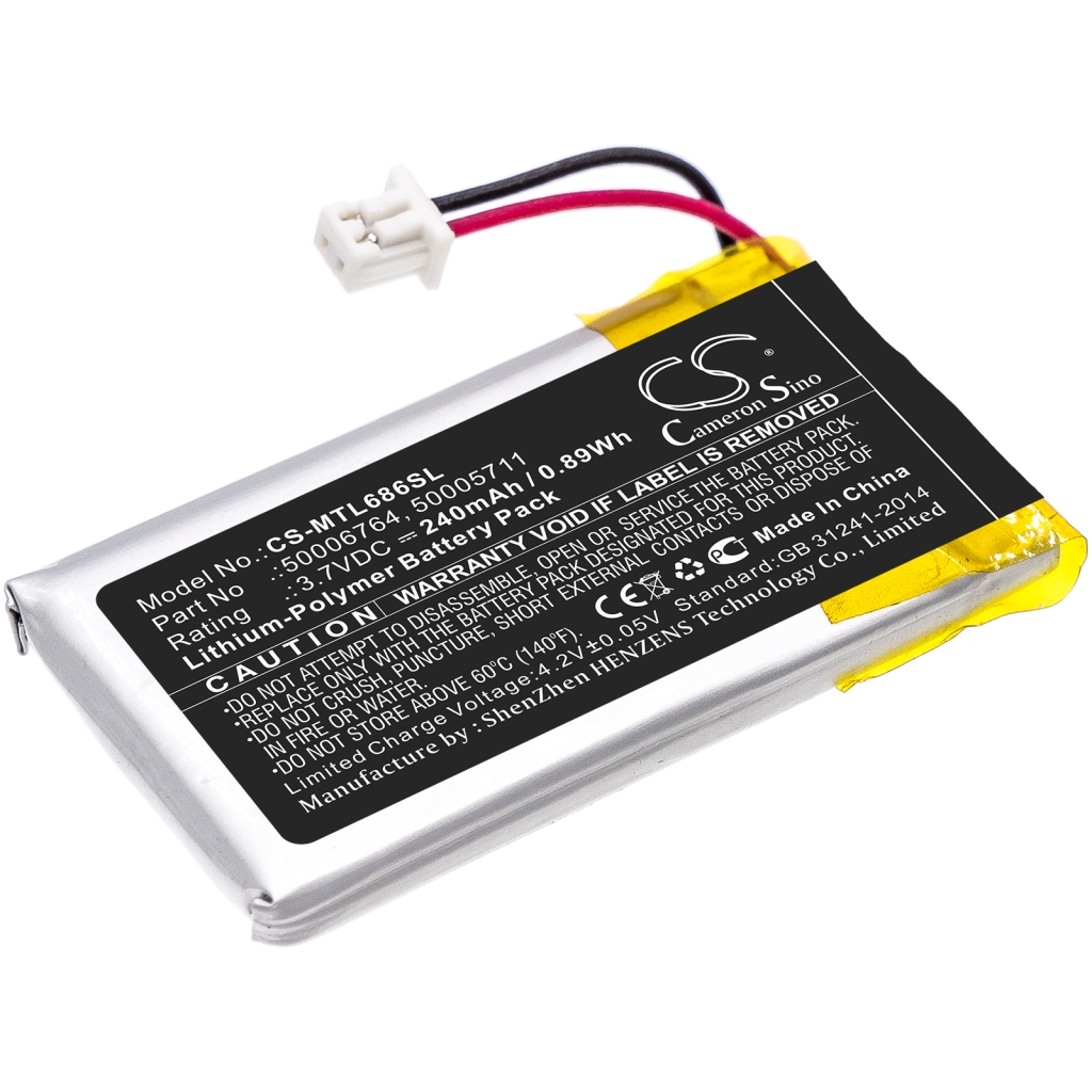 Batería para auriculares inalámbricos Mitel CS-MTL686SL