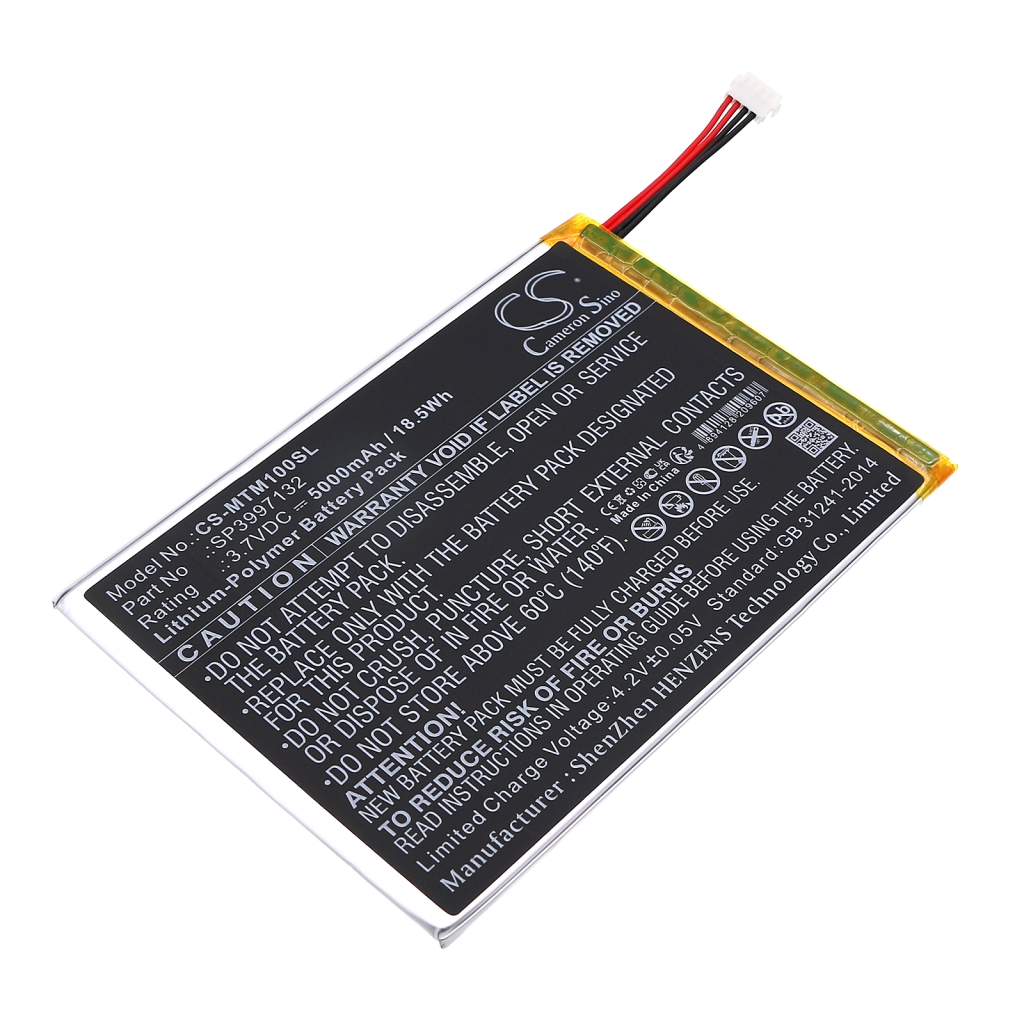 Batería de la tableta Micros CS-MTM100SL