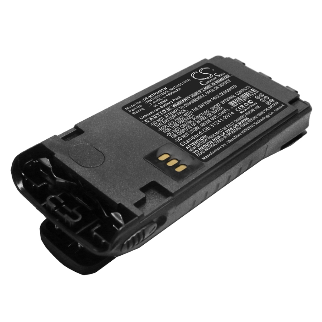 Batería de radio de dos vías Motorola CS-MTP340TW