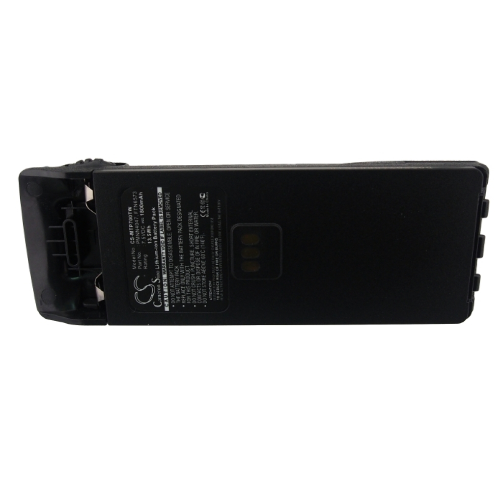 Batería de radio de dos vías Motorola CS-MTP700TW
