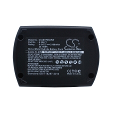 Reemplazo de batería compatible para Metabo 6.25471,6.31728,6.31746,6.31775,ME-974...