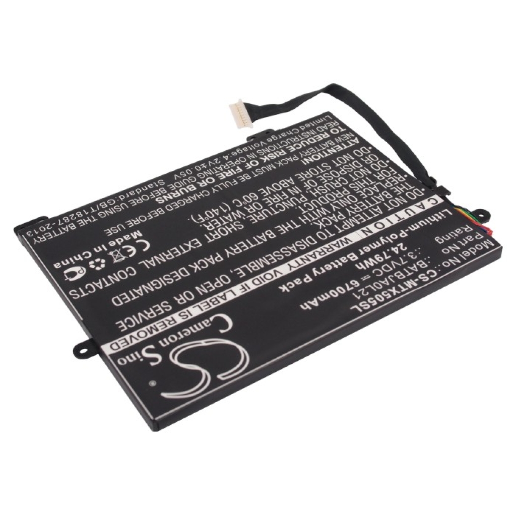 Batería de la tableta Motorola CS-MTX505SL