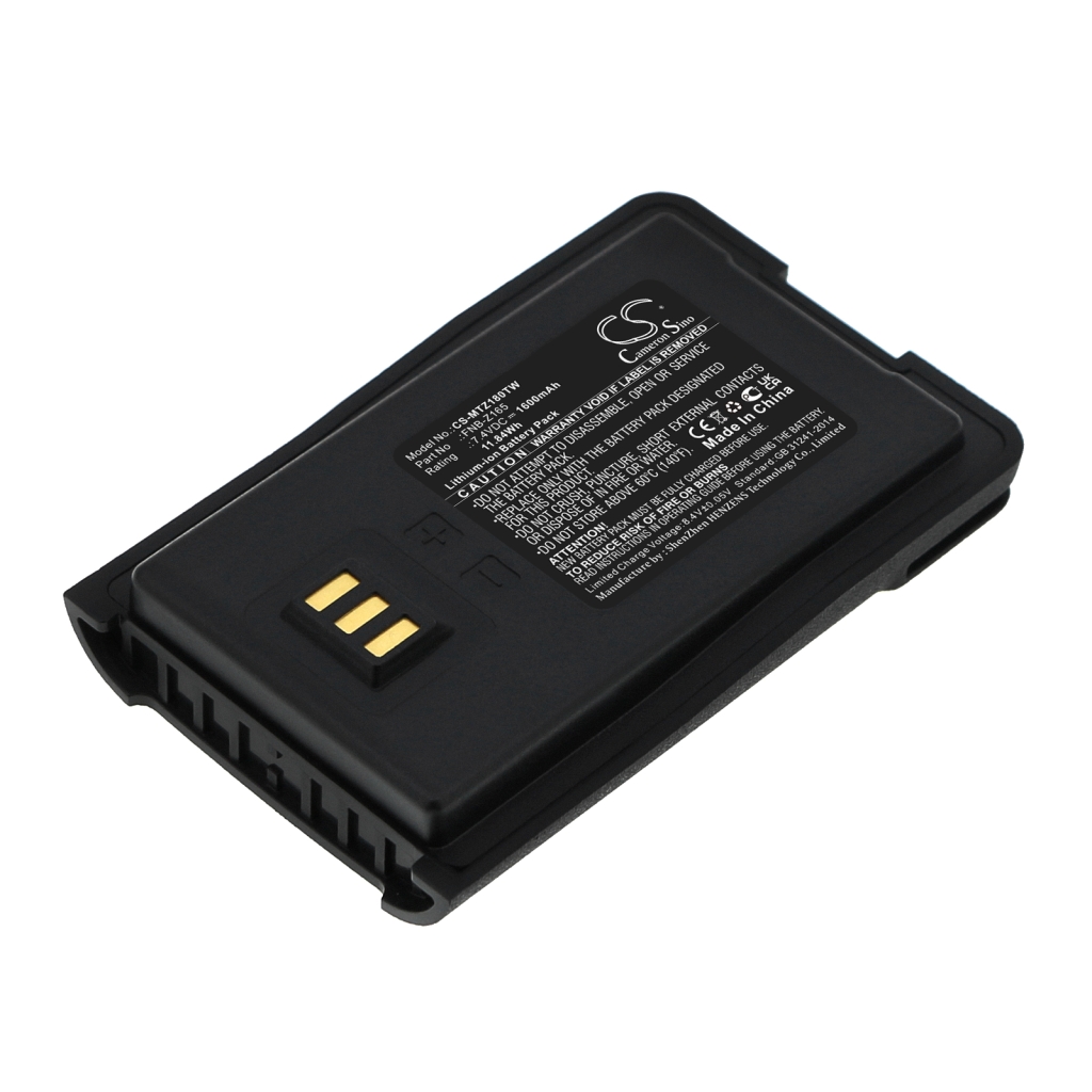Batería de radio de dos vías Motorola CS-MTZ180TW
