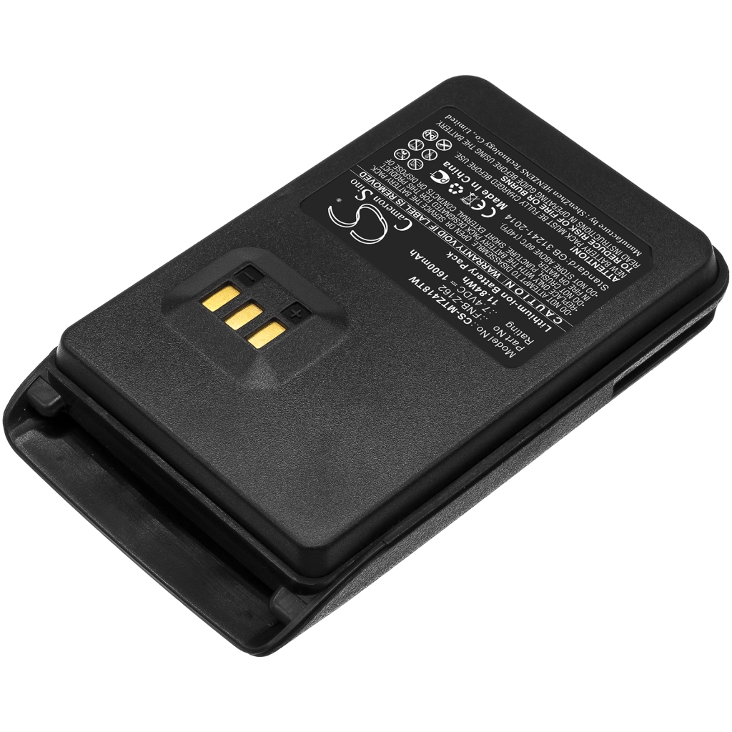 Batería de radio de dos vías Motorola CS-MTZ418TW