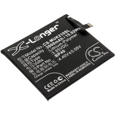 Reemplazo de batería compatible para Xiaomi BP40