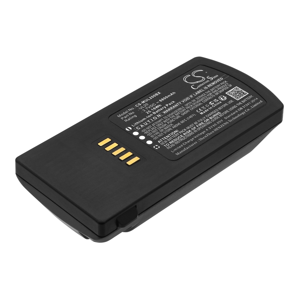 Batería de código de barras, escáner M3 Mobile UL20