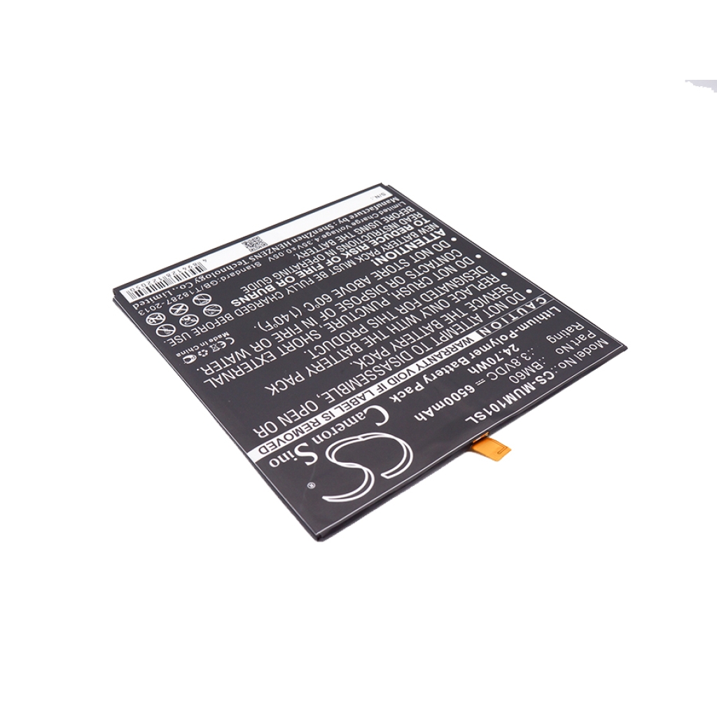 Batería de la tableta Xiaomi CS-MUM101SL