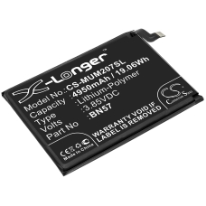 Reemplazo de batería compatible para Xiaomi BN57