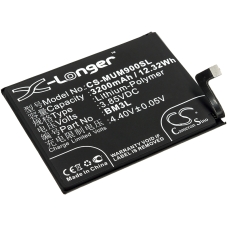 Reemplazo de batería compatible para Xiaomi BM3L