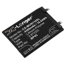 Reemplazo de batería compatible para Xiaomi BP4C