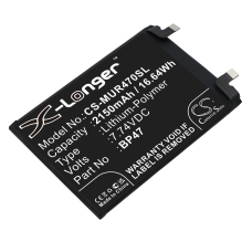 Reemplazo de batería compatible para Xiaomi BP47