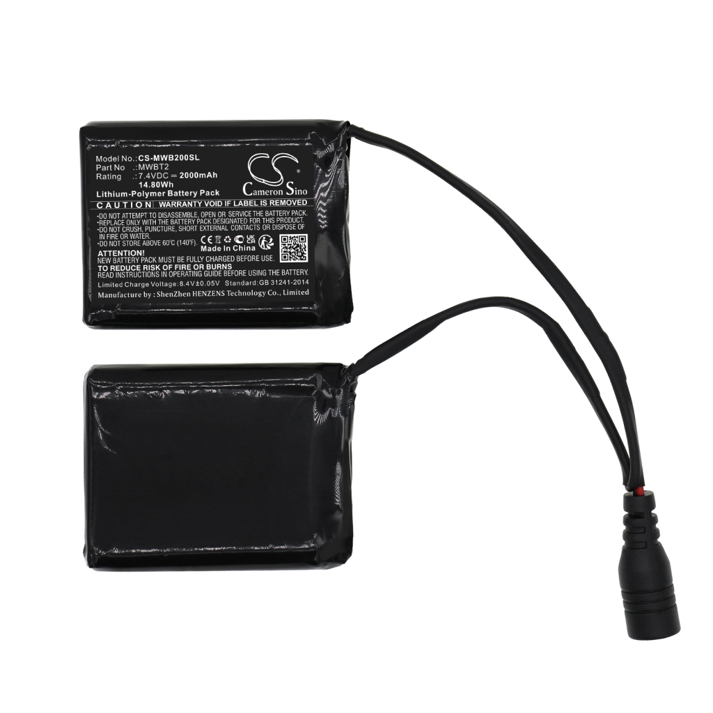 Clothes battery Mobile warming Baselayers