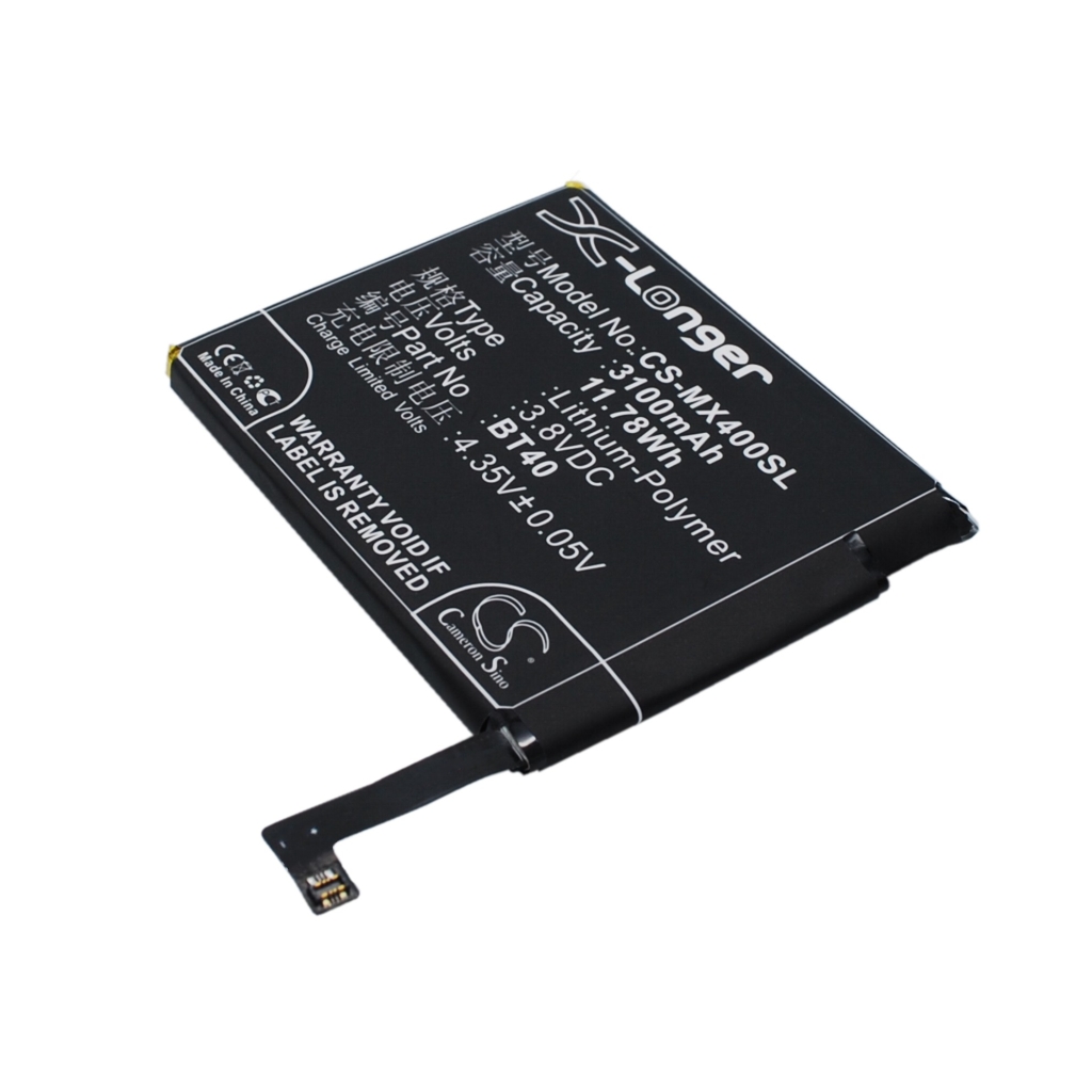 Batería del teléfono móvil MeiZu CS-MX400SL