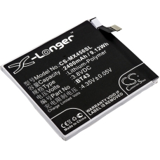 Reemplazo de batería compatible para MeiZu BT43