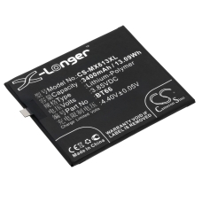 Reemplazo de batería compatible para MeiZu BT66