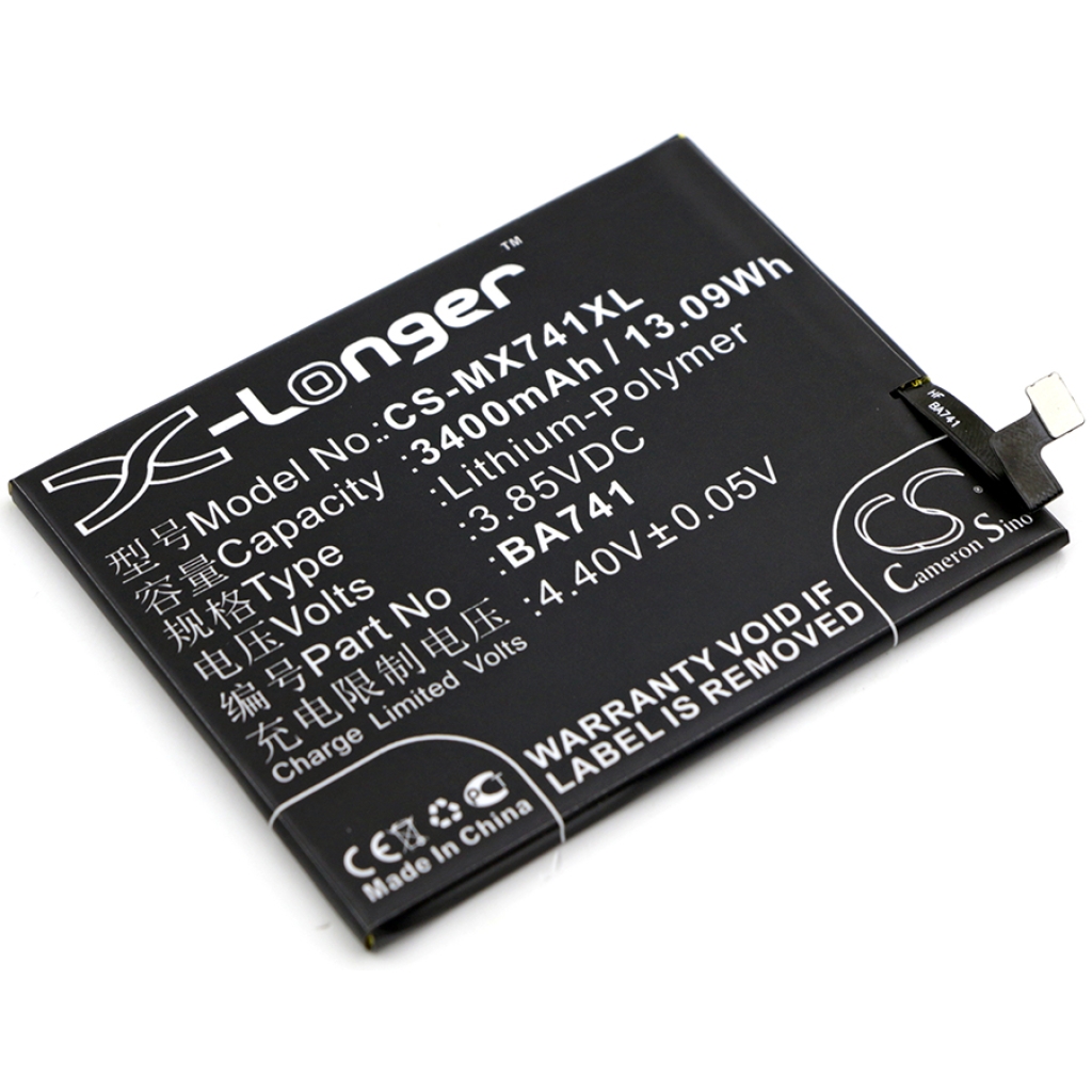Batería del teléfono móvil Meilan E2